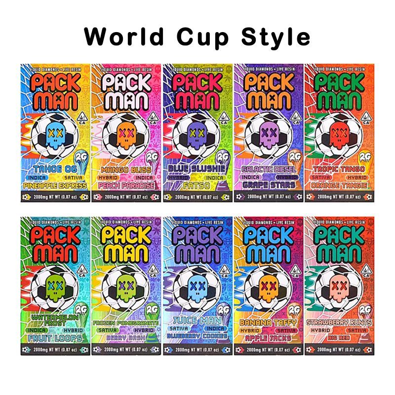 Packman V7 World Cup Edition Empty Disposable Vape - 1g / 2g